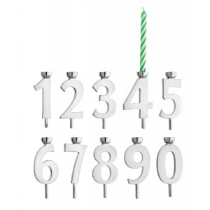 Reed Barton Let's Celebrate 34 Piece Metal Candlestick Set RBA4144